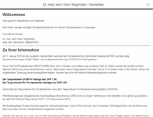 Tablet Screenshot of dentalhelp.ch
